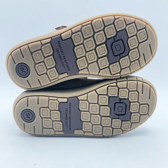 Stride Rite SRT Ames Honey Yellow Boy Boots Size 13 Brown Kids Shoes NIB - Picture 10 of 11